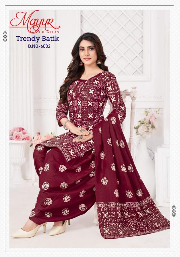 Mayur Trendy Batik Vol-06 – Dress Material